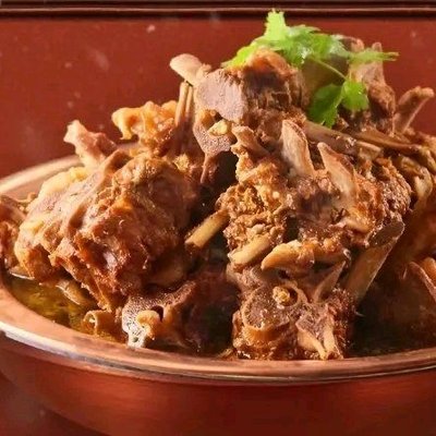 Mutton Spine Roasted Lamb Ribs