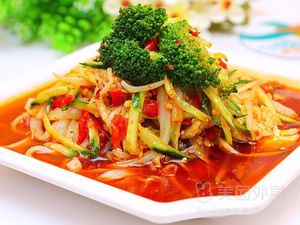 Sisters Cold Skin Noodles with Flatbread and Vegetable Stew (Yufeng Road Branch)