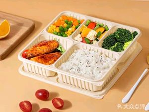 Elegant Fast Food Group Meal