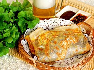 Qianhe Crepe with Egg and Meat