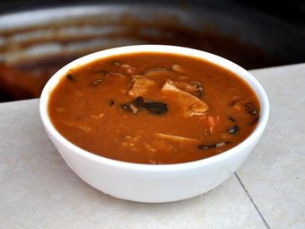 A Guang Meat丁 Spicy Soup