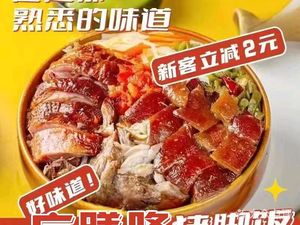 Guang Shan Long Pig Trotter Roast Pork Rice