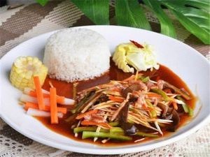 Vegetable Rice and Bone Soup (Meilan City Store)