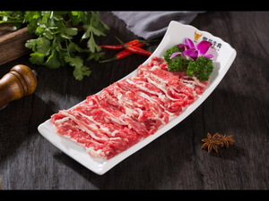 Zhengniu Nine Freshly Sliced Yellow Beef Health Hot Pot