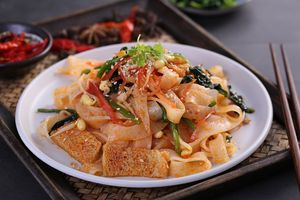 Handmade Secret Sauce A-giao Roll Cold Noodles