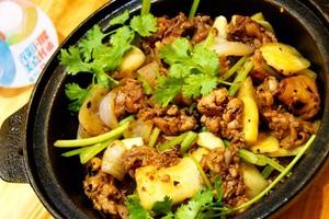 Mouth-Mouth Fragrant Chicken Pot