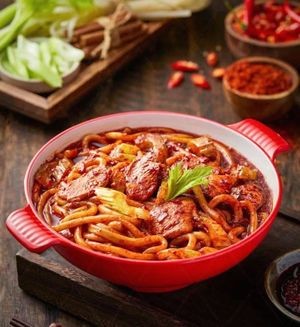 Shi La Wei Xinjiang Fried Rice Noodles