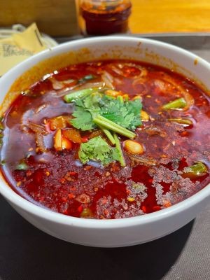 Gaje Potstickers Sour and Spicy Vermicelli