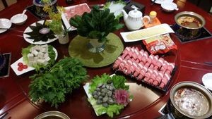 Jin Nuo Han Bu Jing Tai Blue Copper Hot Pot