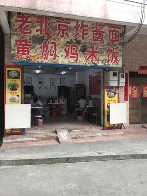 Old Beijing Fried Sauce Noodles with Braised Chicken Rice