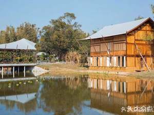 Latitude 23°8' Forest Camp · Lakeside Restaurant