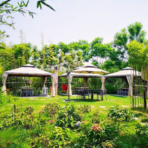 Flower Field Bamboo Hut · Fire Chicken · Team Building & Annual Meeting · Fishing for Crayfish (Tianfu Tongcun Store)