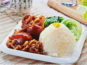 Braised Chicken Rice & Pork Trotter Rice (Pingfu Branch)