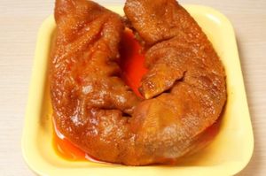 Strong Tasting Sauce Intestines