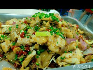 Magical Grilled Fish Double Pepper Fish