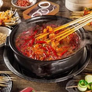 Tang Ceramic Bowl Self-service Hot Pot