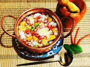 Copper Pot Potato Rice