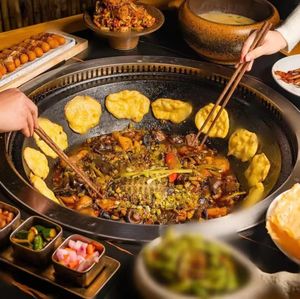 Jiayue Bay River Cuisine · Firewood Chicken & Whole Goat Roast