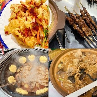 Lodongwei · Northeastern Cuisine · Iron Pot Stew · Barbecue (Lingshi Road Store)