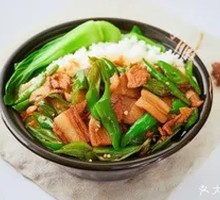 Rural Stir-Fried Pork with Rice