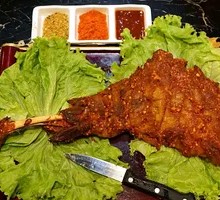 Roasted Lamb Leg