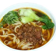 Braised Pork Noodles with Hand-cut Style