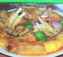 Lamb in Naan
