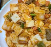Xinjiang Noodle Strips Stir-Fry