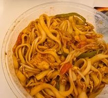 Egg Fried Knife-Cut Noodles