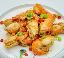 白灼罗氏虾