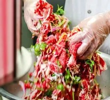 Family Meat Salad