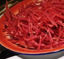 Heart-shaped radish