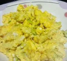Scallion and Egg Stir-Fry