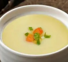 Steamed egg custard