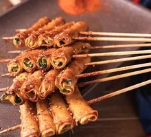 Grilled Tofu Skin Rolls