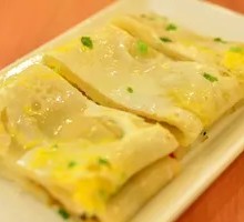 Sesame Seed and Egg Pancake