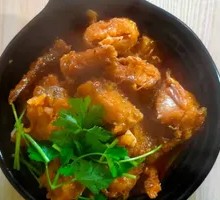 Stewed Cod with Yellow Sauce