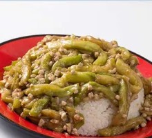 Minced Pork with Eggplant Rice