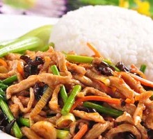 Shredded Pork Rice