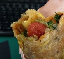 Egg-filled Pancake