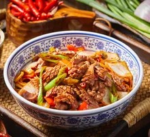Spicy猪腰拌面