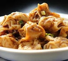 Spiced Dumplings with Sauce