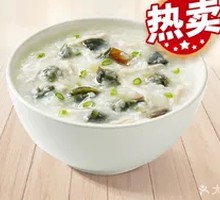 Congee with Century Egg and Pork
