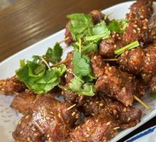 Skewered Lamb