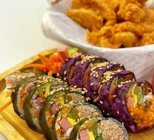 Purple Sweet Potato Sushi Roll