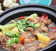 Braised Pork Ribs with Rice