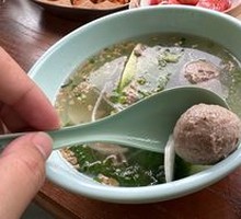 Beef Meatball Soup