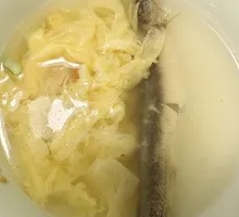 Egg Flower Eel Soup