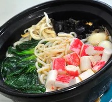 Crab Stick Noodle Soup