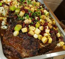 Grilled Grass Carp